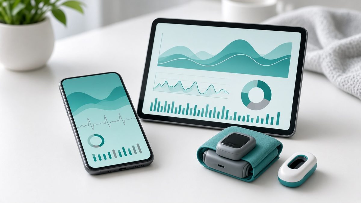 Remote patient monitoring devices and abstract vitals dashboards